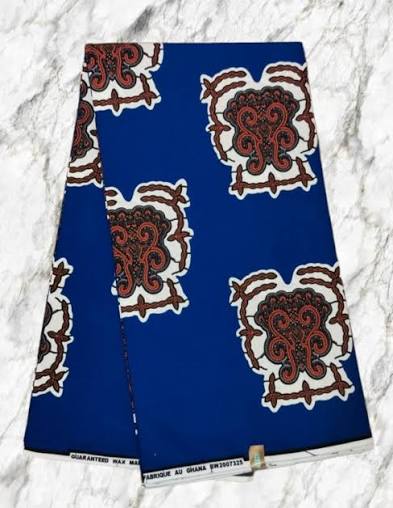 Pagne wax motifs floraux