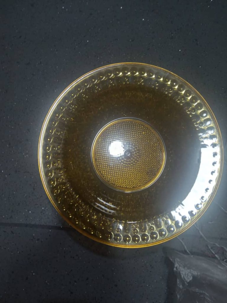 Assiette caouchou